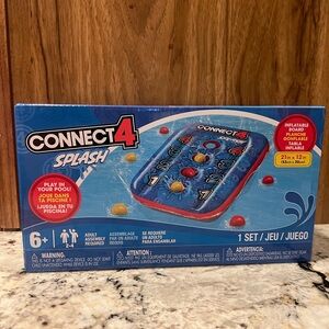 Connect 4 Splash Inflatable Game - Blue